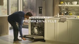 46 DBA Dishwasher with ProWash, Front Control KDFE104HWH