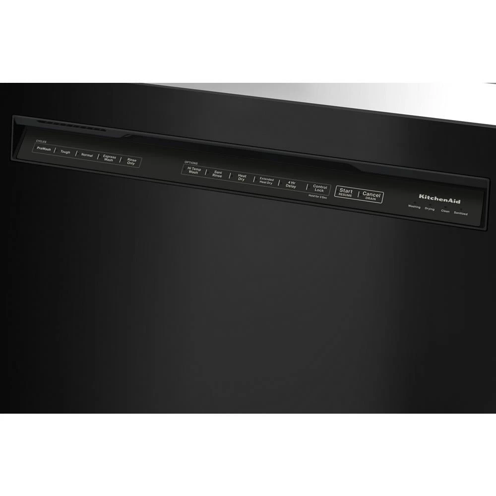 Third Level Utensil Rack Dishwasher with 30+ Total Wash Jets, 39 dBA KDFE204KBL