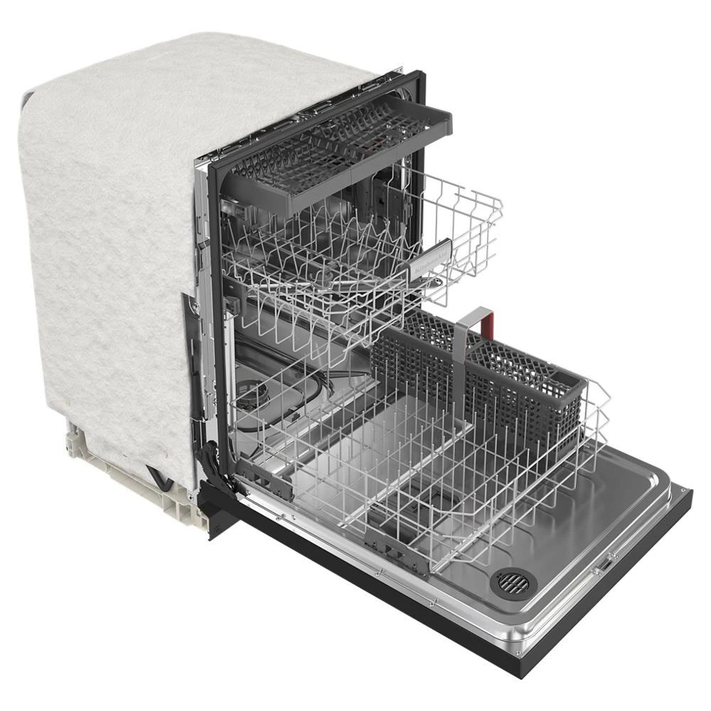 Third Level Utensil Rack Dishwasher with 30+ Total Wash Jets, 39 dBA KDFE204KBL