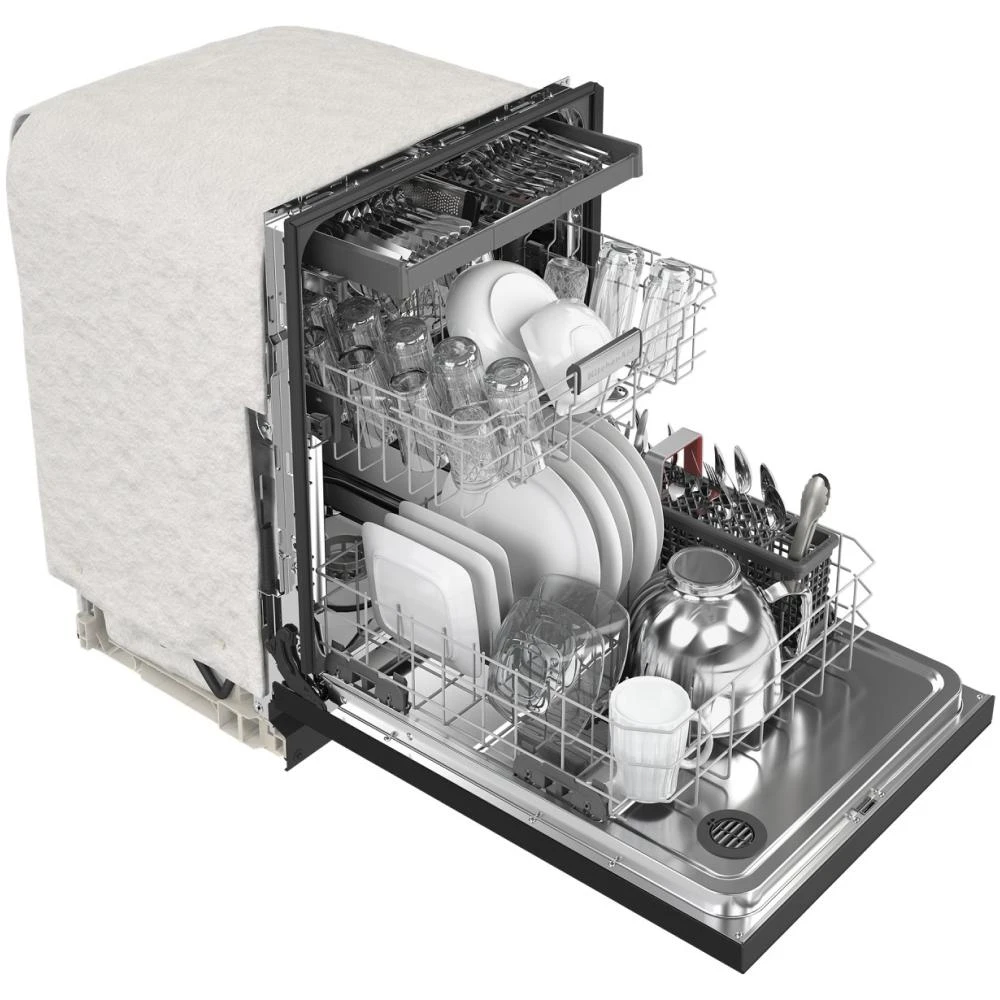 Third Level Utensil Rack Dishwasher with 30+ Total Wash Jets, 39 dBA KDFE204KBL