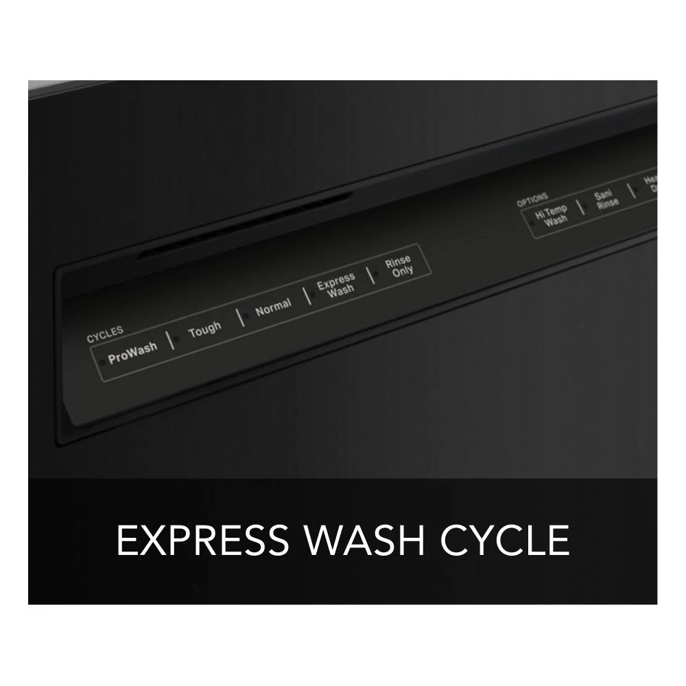 Third Level Utensil Rack Dishwasher with 30+ Total Wash Jets, 39 dBA KDFE204KBL