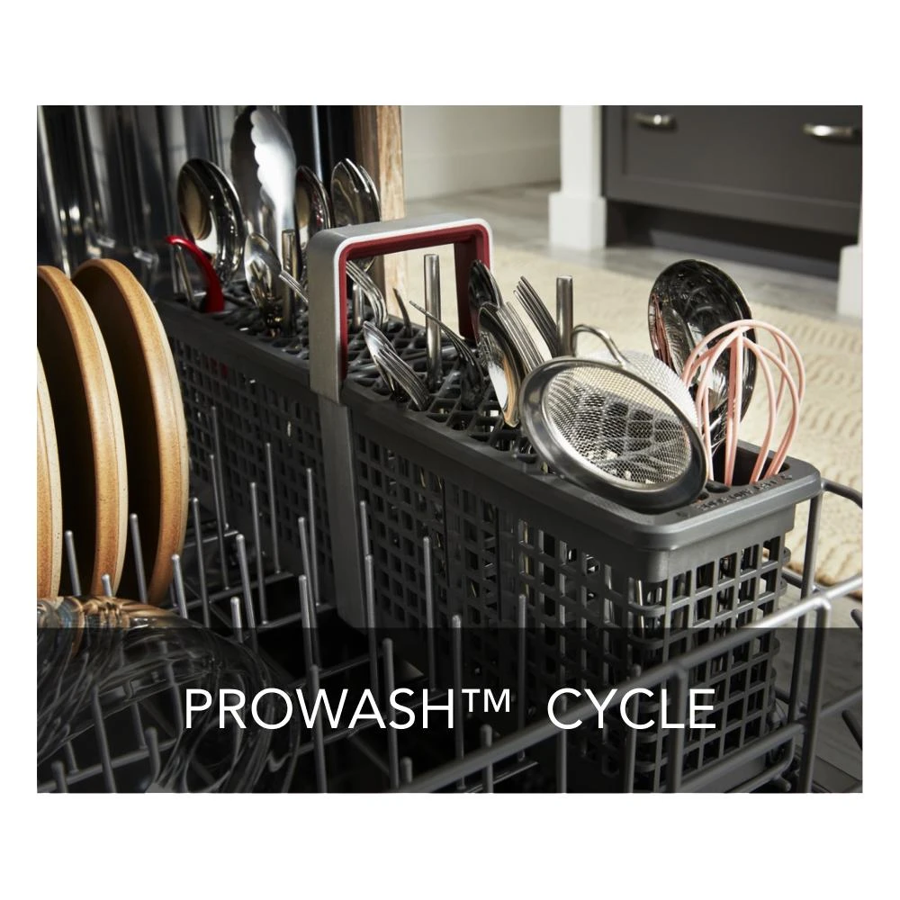 Third Level Utensil Rack Dishwasher with 30+ Total Wash Jets, 39 dBA KDFE204KPS