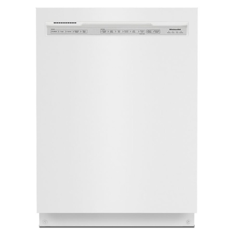 KitchenAid 39 dBA Dishwasher with Third Level Utensil Rack White KDFE204KWH Picture 1