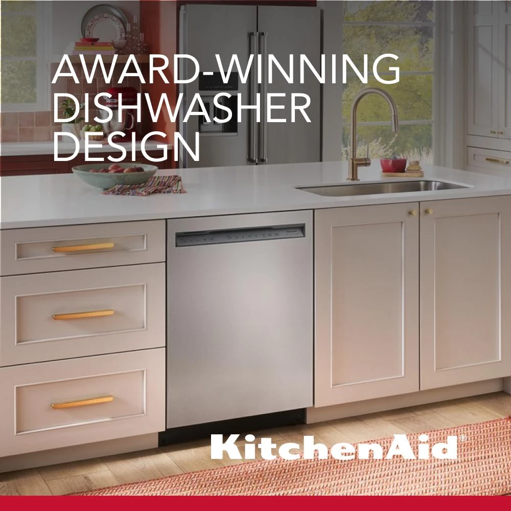 360° Max Jets™ Third Rack Dishwasher with 50+ Total Wash Jets, 44 dBA KDFM404KPS