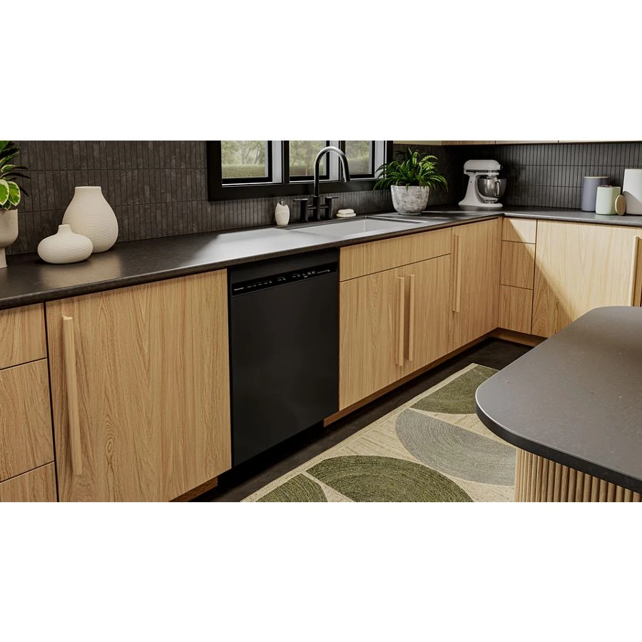 Third Level Utensil Rack Dishwasher with 30+ Total Wash Jets 47 dBA KDFS224SBL