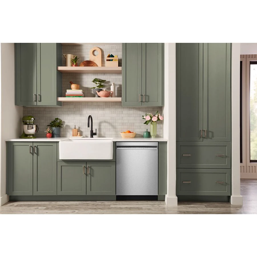 24 Inch Third Level Utensil Rack Dishwasher with 30+ Total Wash Jets in PrintShield™ Finish, 47 dBA KDFS224SPS