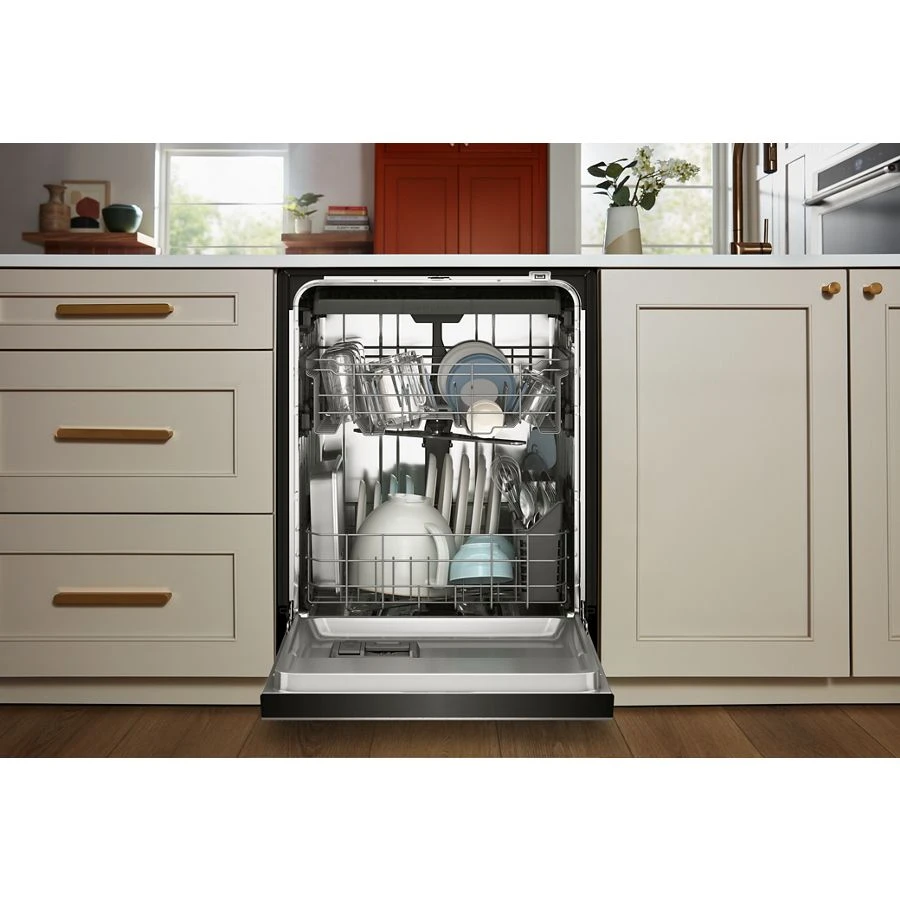 24 Inch Third Level Utensil Rack Dishwasher with 30+ Total Wash Jets in PrintShield™ Finish, 47 dBA KDFS224SPS