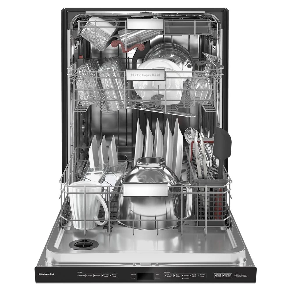 360° Max Jets™ Third Rack Dishwasher with Fan-Enabled ProDry™ System, 44 dBA KDPM604KBS