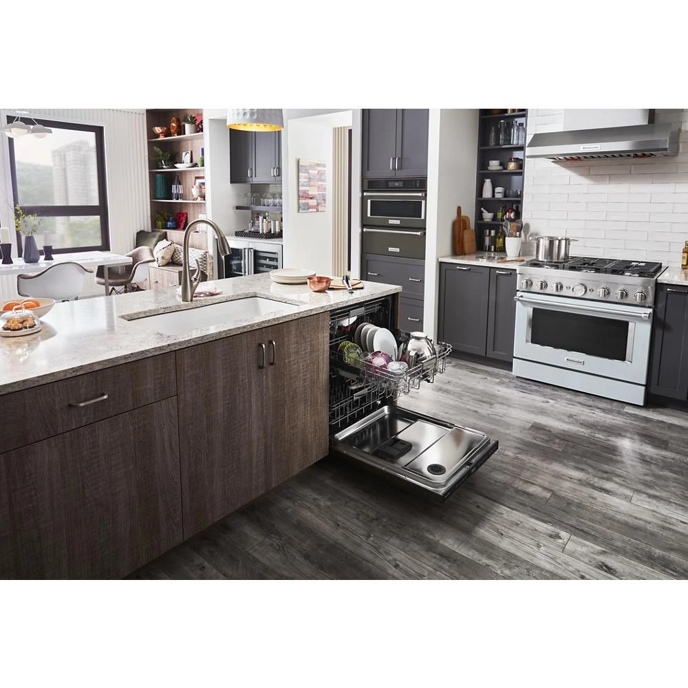 360° Max Jets™ Third Rack Dishwasher with Fan-Enabled ProDry™ System, 44 dBA KDPM604KBS