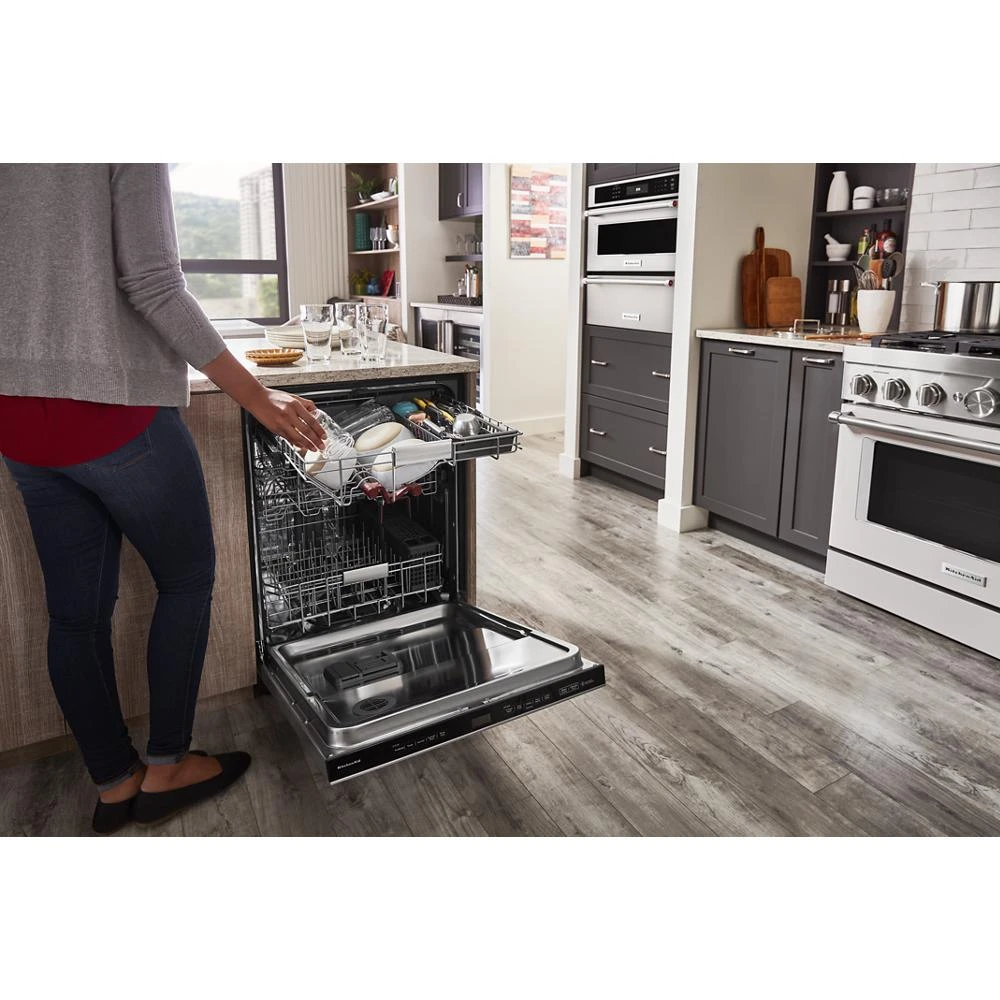 360° Max Jets™ Third Rack Dishwasher with Fan-Enabled ProDry™ System, 44 dBA KDPM604KBS
