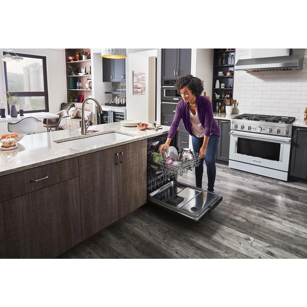 360° Max Jets™ Third Rack Dishwasher with Fan-Enabled ProDry™ System, 44 dBA KDPM604KBS