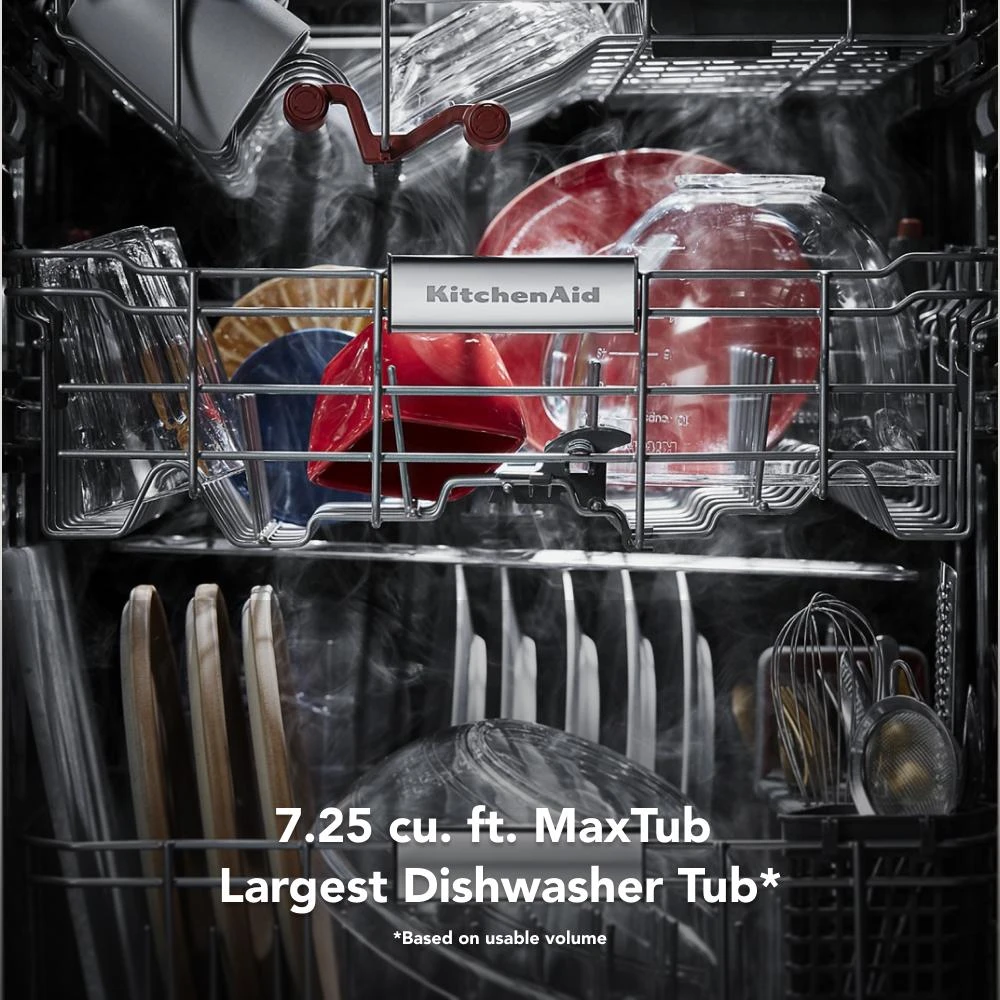 360° Max Jets™ Third Rack Dishwasher with Fan-Enabled ProDry™ System, 44 dBA KDPM604KBS