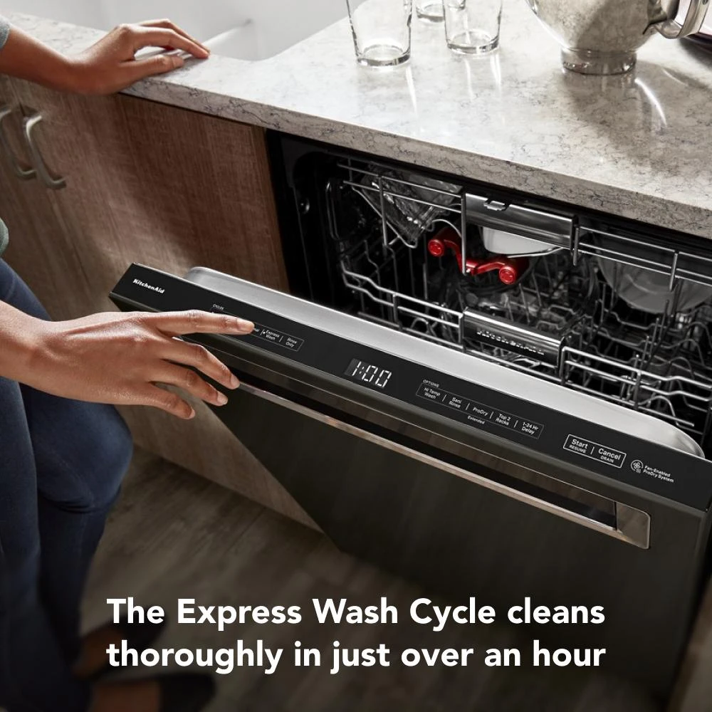 360° Max Jets™ Third Rack Dishwasher with Fan-Enabled ProDry™ System, 44 dBA KDPM604KBS