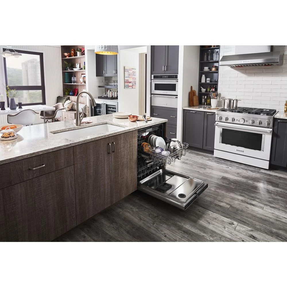 360° Max Jets™ Third Rack Dishwasher with Fan-Enabled ProDry™ System, 44 dBA KDPM604KPS