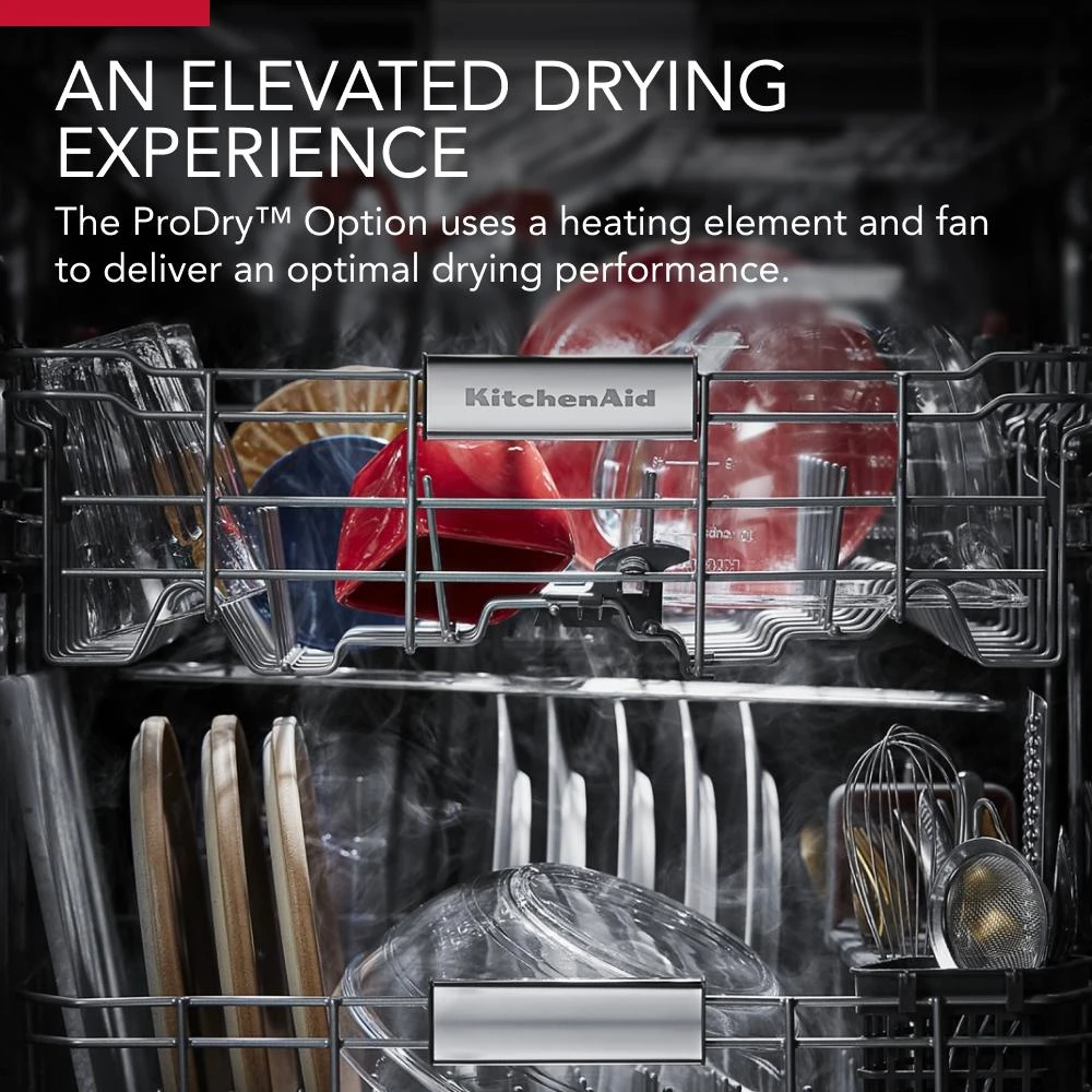 360° Max Jets™ Third Rack Dishwasher with Fan-Enabled ProDry™ System, 44 dBA KDPM604KPS