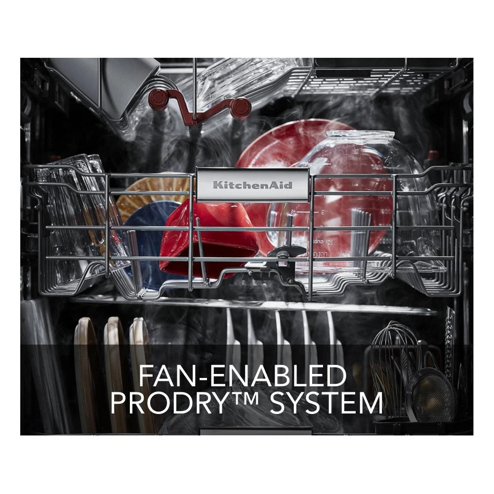 360° Max Jets™ Third Rack Dishwasher with Fan-Enabled ProDry™ System, 44 dBA KDPM604KPS
