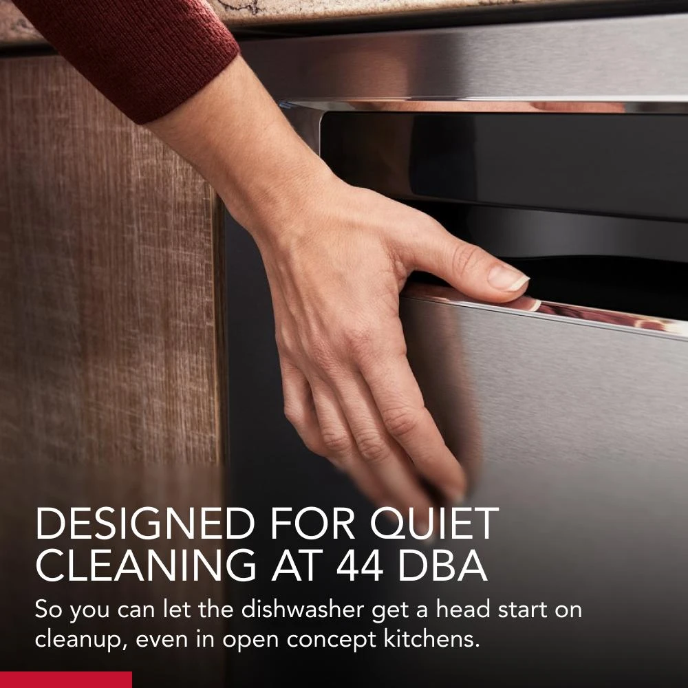 360° Max Jets™ Third Rack Dishwasher with Fan-Enabled ProDry™ System, 44 dBA KDPM604KPS