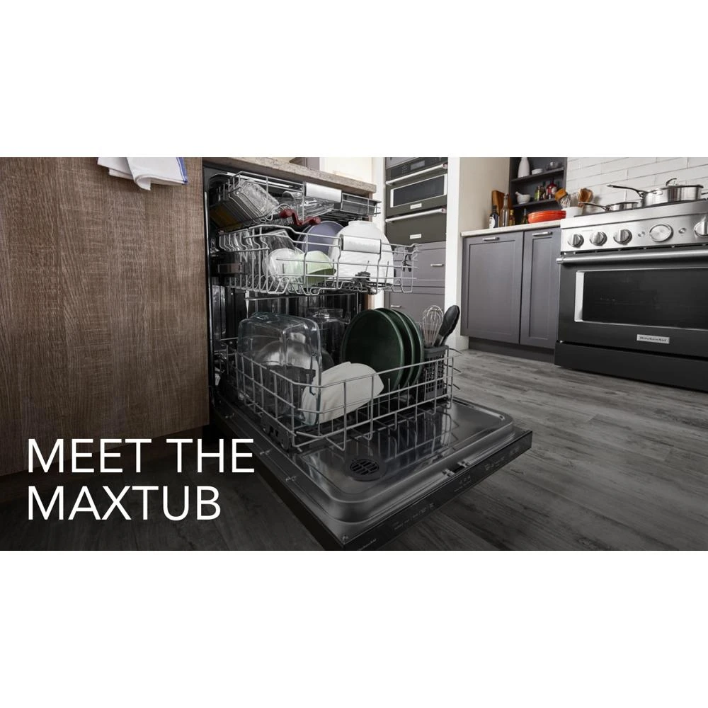360° Max Jets™ Third Rack Dishwasher with Fan-Enabled ProDry™ System, 44 dBA KDPM604KPS