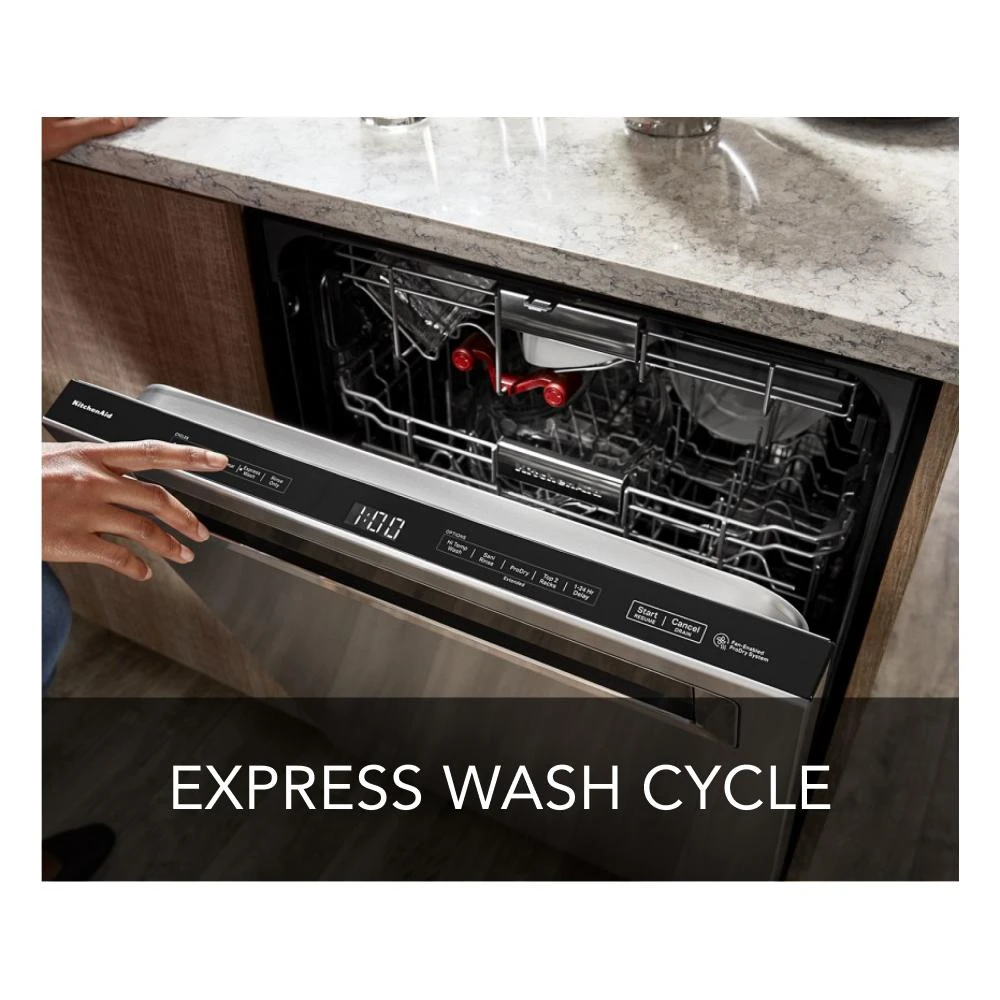 360° Max Jets™ Third Rack Dishwasher with Fan-Enabled ProDry™ System, 44 dBA KDPM604KPS