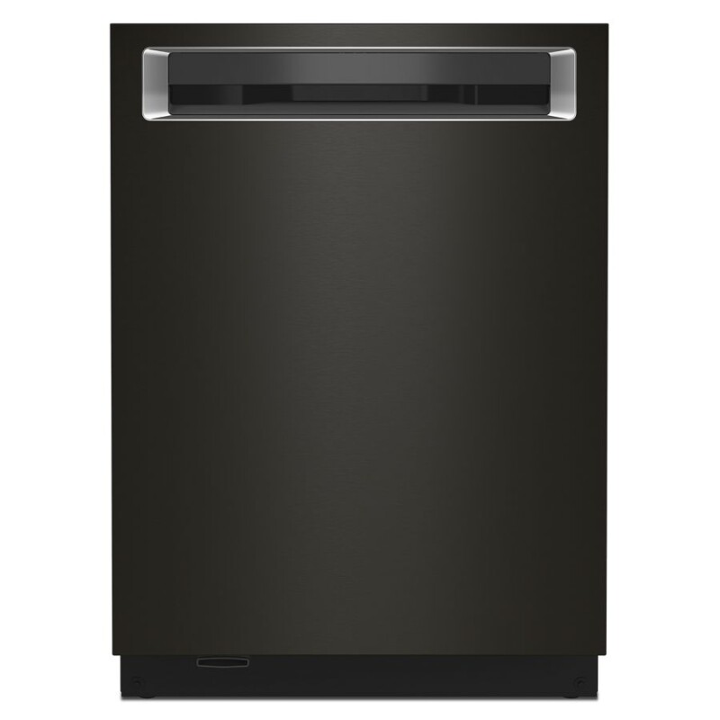 KitchenAid 44 dBA Dishwasher with FreeFlex Third Rack and LED Interior Lighting Black Stainless Steel with PrintShield™ Finish KDPM804KBS Picture 1