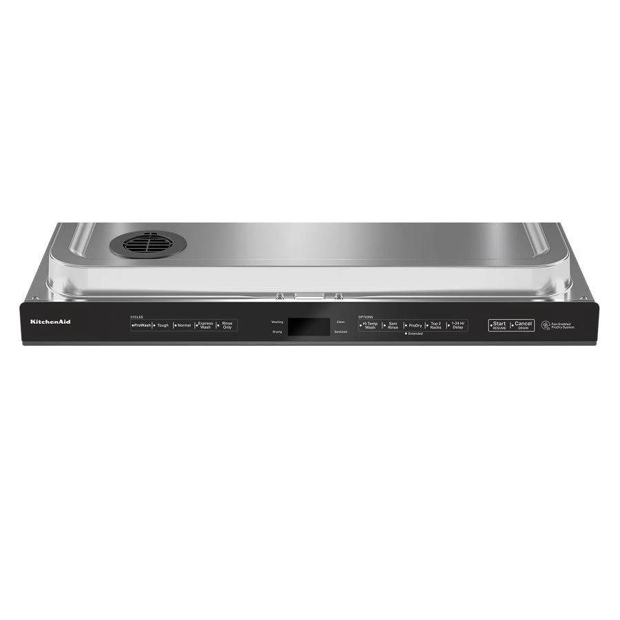 360° Max Jets™ Third Rack Dishwasher with Stainless Steel Third Rack Wash Jets, 44 dBA KDPM804KBS