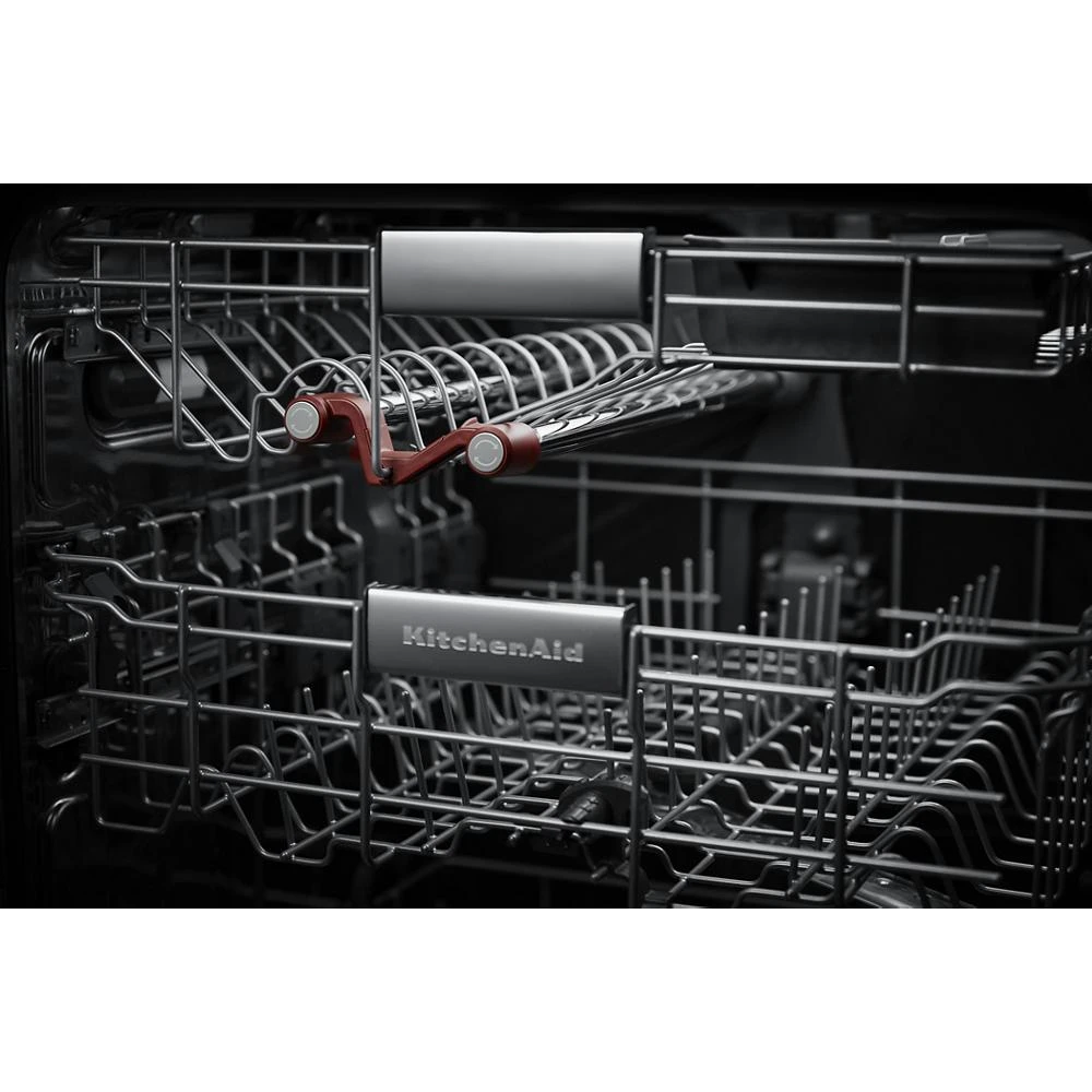 360° Max Jets™ Third Rack Dishwasher with Stainless Steel Third Rack Wash Jets, 44 dBA KDPM804KPS