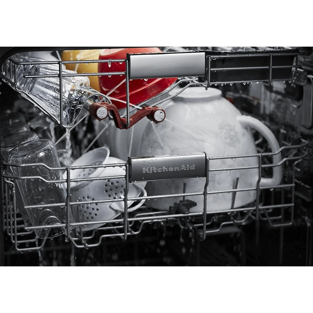 360° Max Jets™ Third Rack Dishwasher with Stainless Steel Third Rack Wash Jets, 44 dBA KDPM804KPS