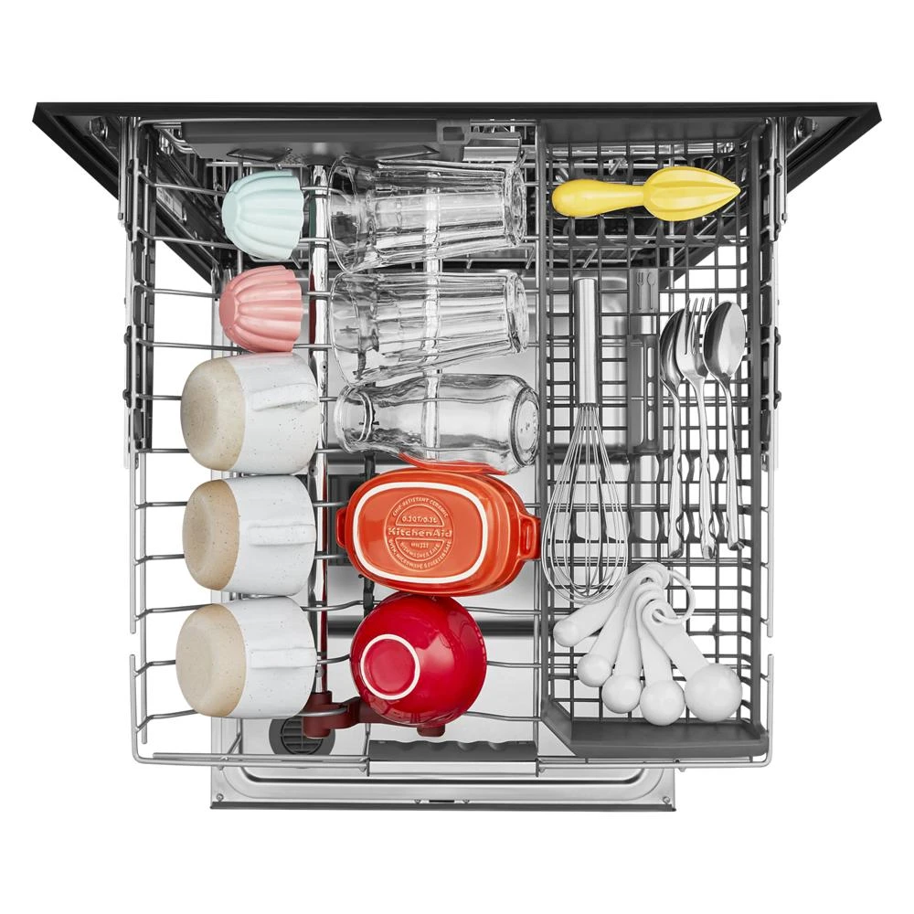 360° Max Jets™ Third Rack Dishwasher with Stainless Steel Third Rack Wash Jets, 44 dBA KDPM804KPS