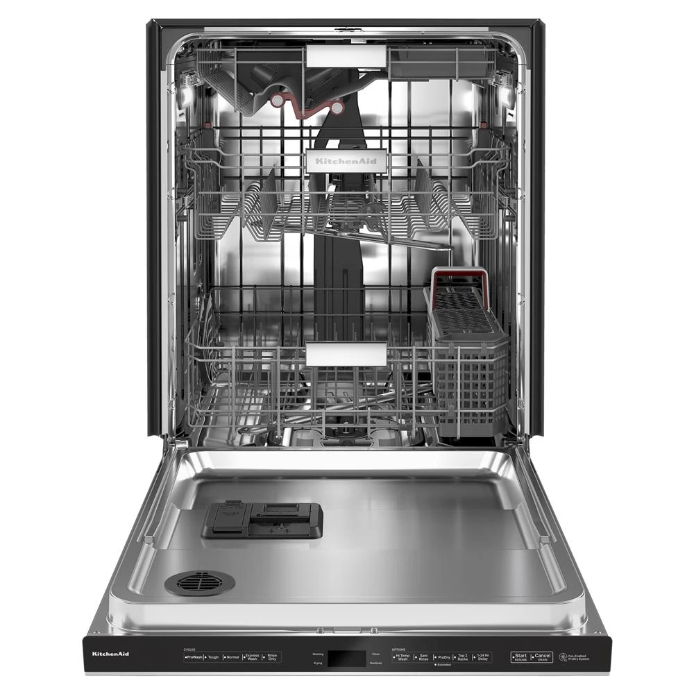 360° Max Jets™ Third Rack Dishwasher with Stainless Steel Third Rack Wash Jets, 44 dBA KDPM804KPS