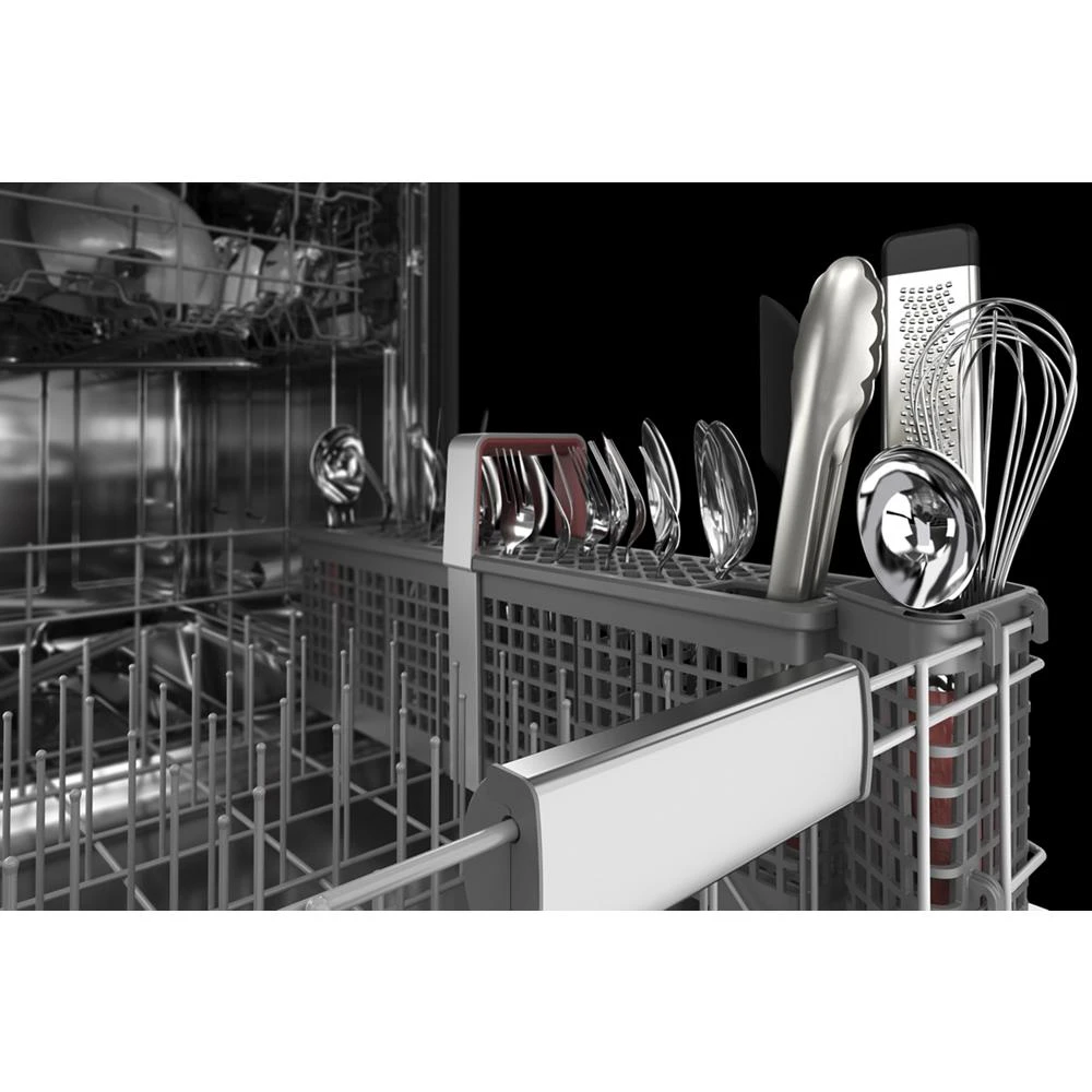 360° Max Jets™ Third Rack Dishwasher with Stainless Steel Third Rack Wash Jets, 44 dBA KDPM804KPS