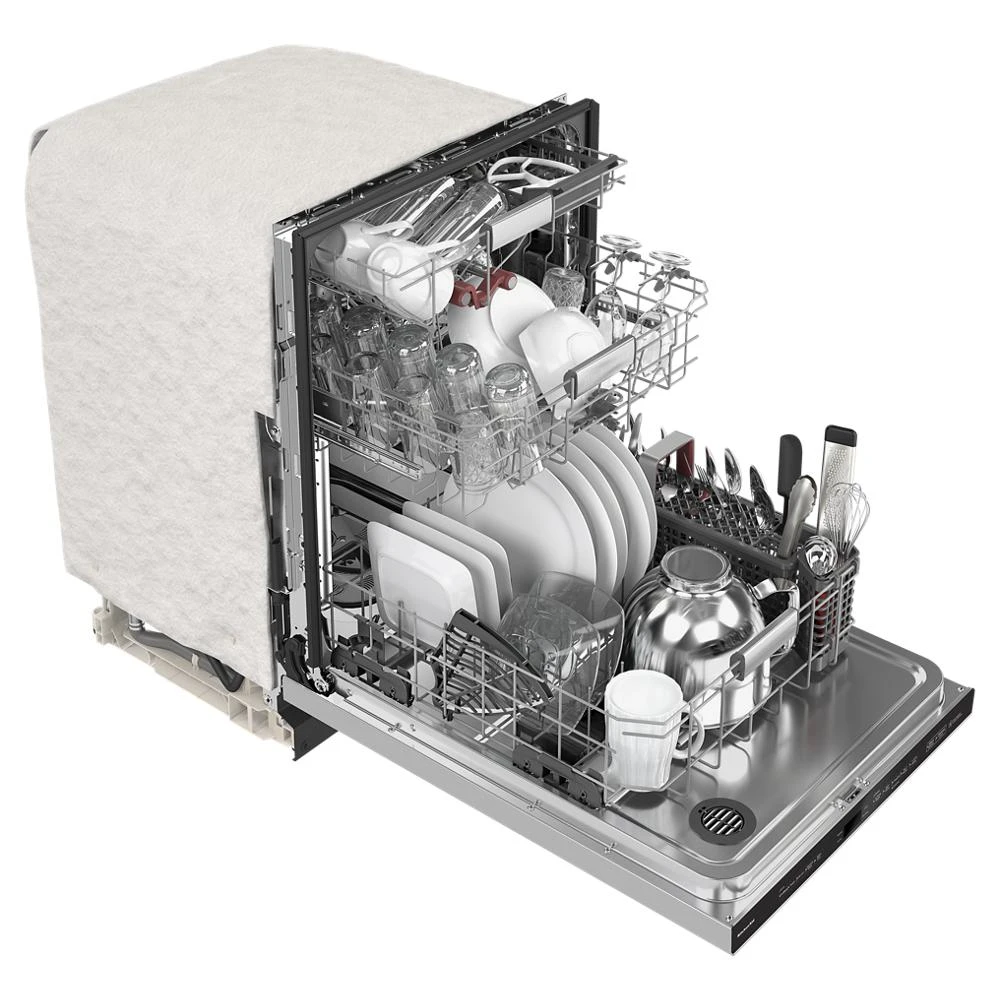 360° Max Jets™ Third Rack Dishwasher with Stainless Steel Third Rack Wash Jets, 44 dBA KDPM804KPS