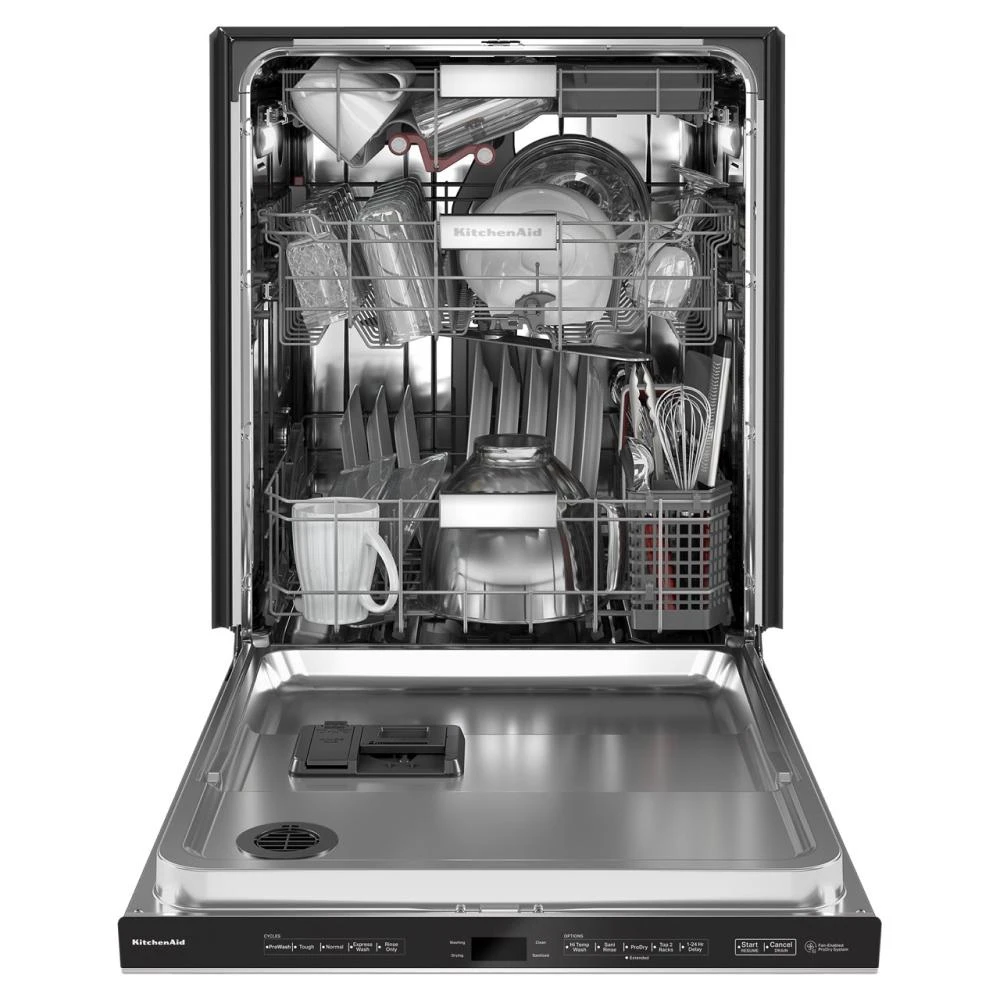 360° Max Jets™ Third Rack Dishwasher with Stainless Steel Third Rack Wash Jets, 44 dBA KDPM804KPS
