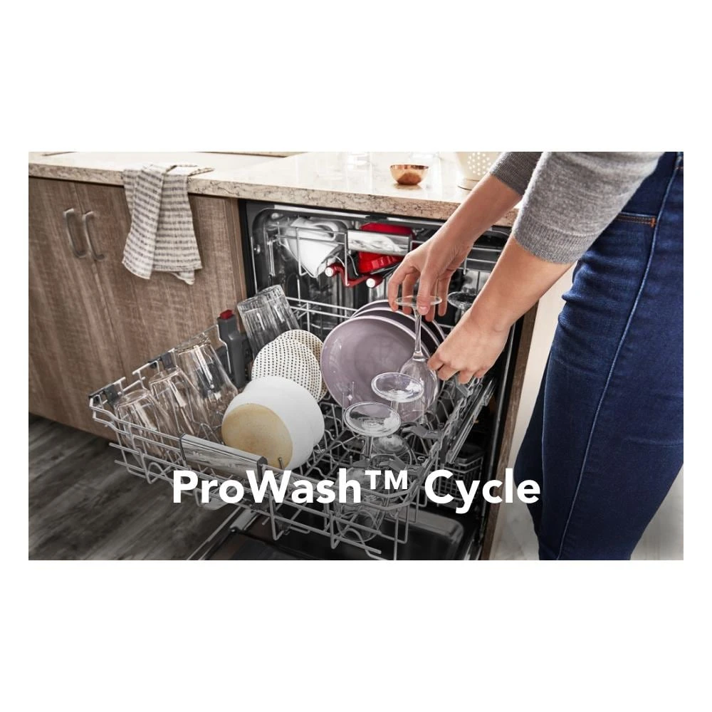 360° Max Jets™ Third Rack Dishwasher with Stainless Steel Third Rack Wash Jets, 44 dBA KDPM804KPS