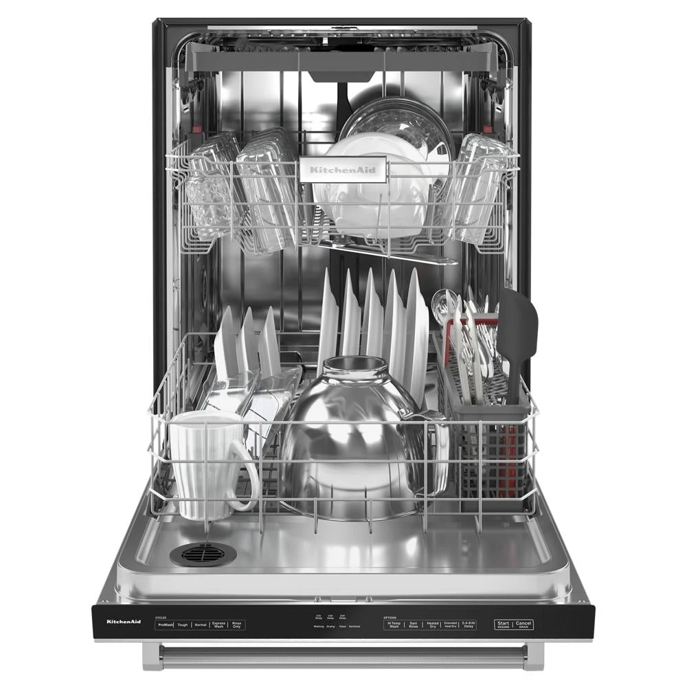Third Level Utensil Rack Dishwasher with 30+ Total Wash Jets, 39 dBA KDTE204KPS