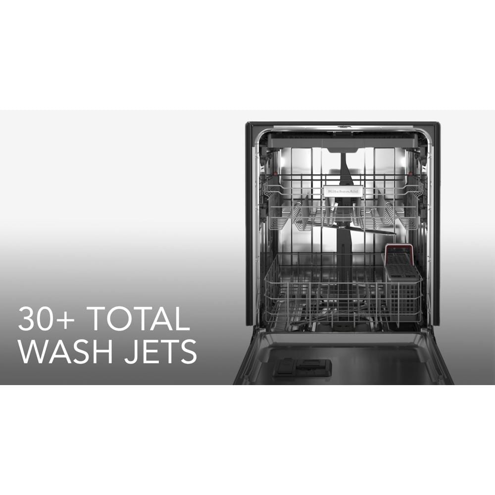 Third Level Utensil Rack Dishwasher with 30+ Total Wash Jets, 39 dBA KDTE204KPS