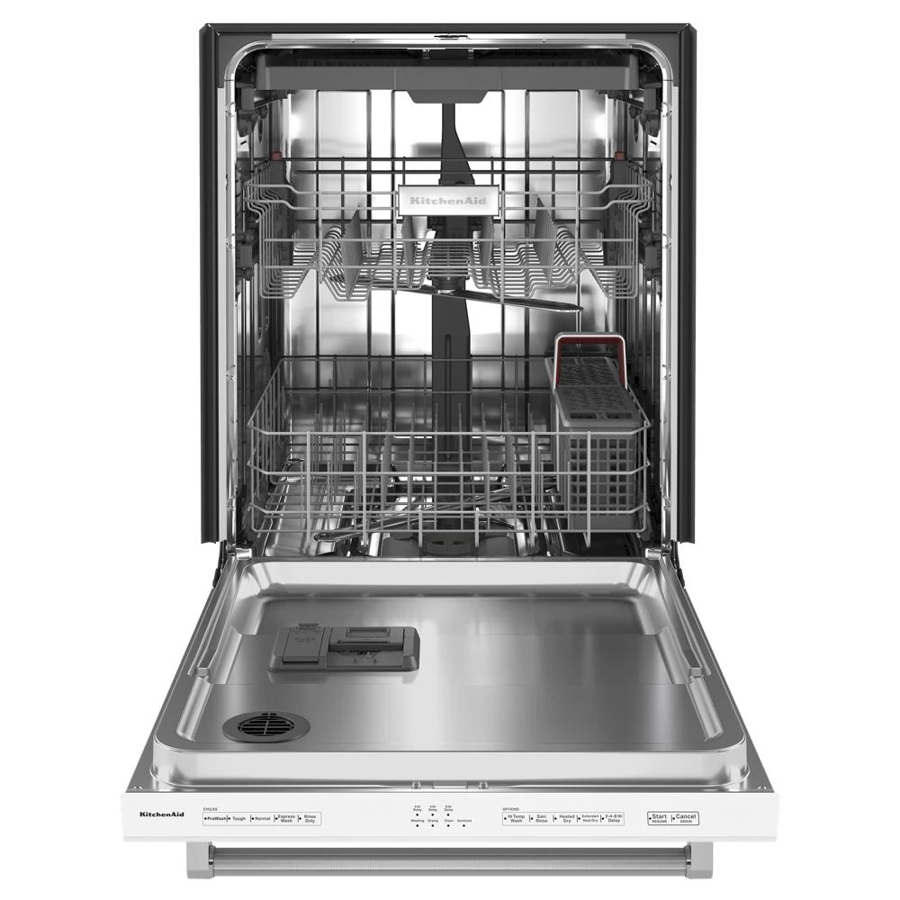 Third Level Utensil Rack Dishwasher with 30+ Total Wash Jets, 39 dBA KDTE204KWH