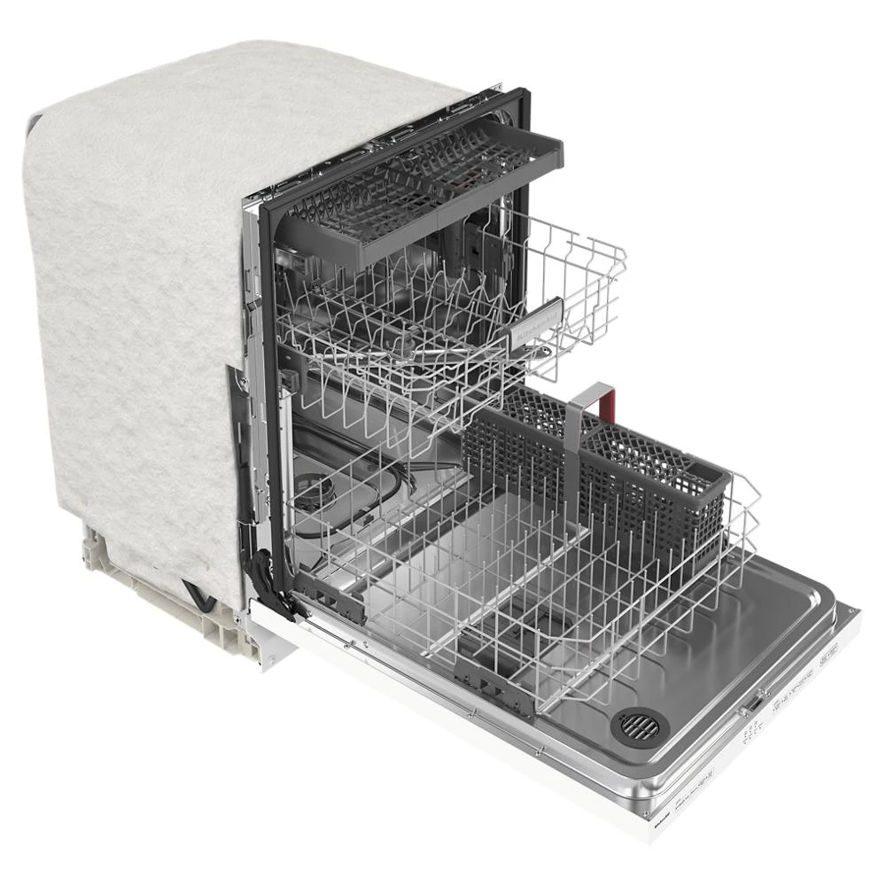 Third Level Utensil Rack Dishwasher with 30+ Total Wash Jets, 39 dBA KDTE204KWH