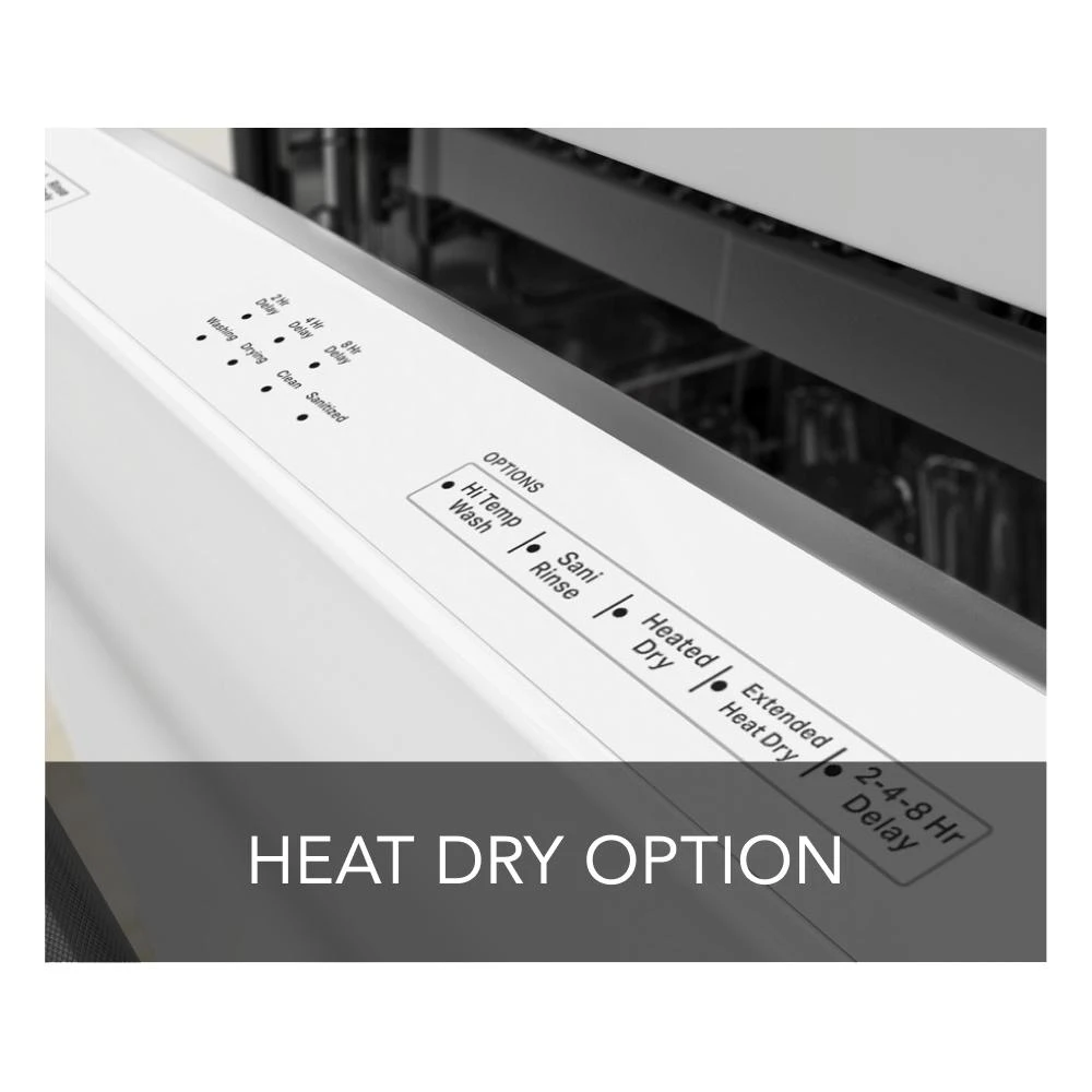 Third Level Utensil Rack Dishwasher with 30+ Total Wash Jets, 39 dBA KDTE204KWH