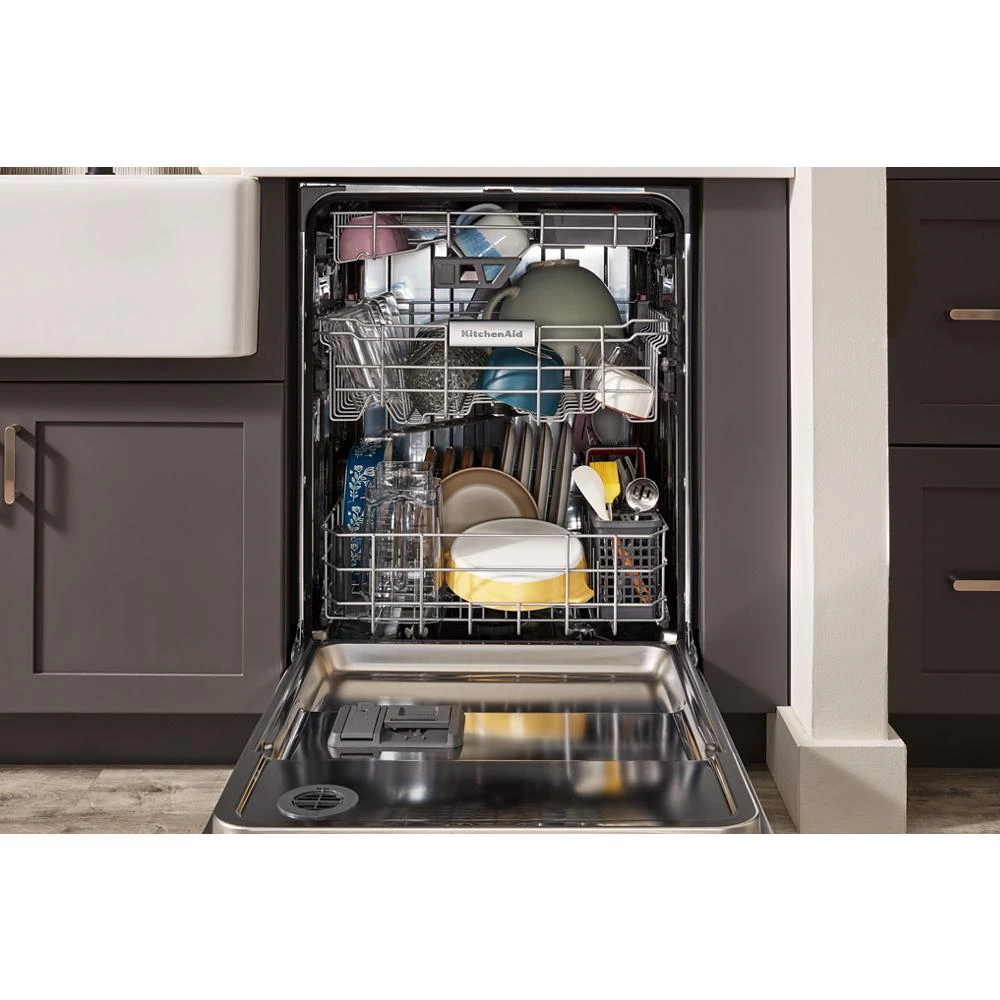 Third Level Jet Rack Dishwasher with 40+ Total Wash Jets, 41 dBA KDTE304RBS