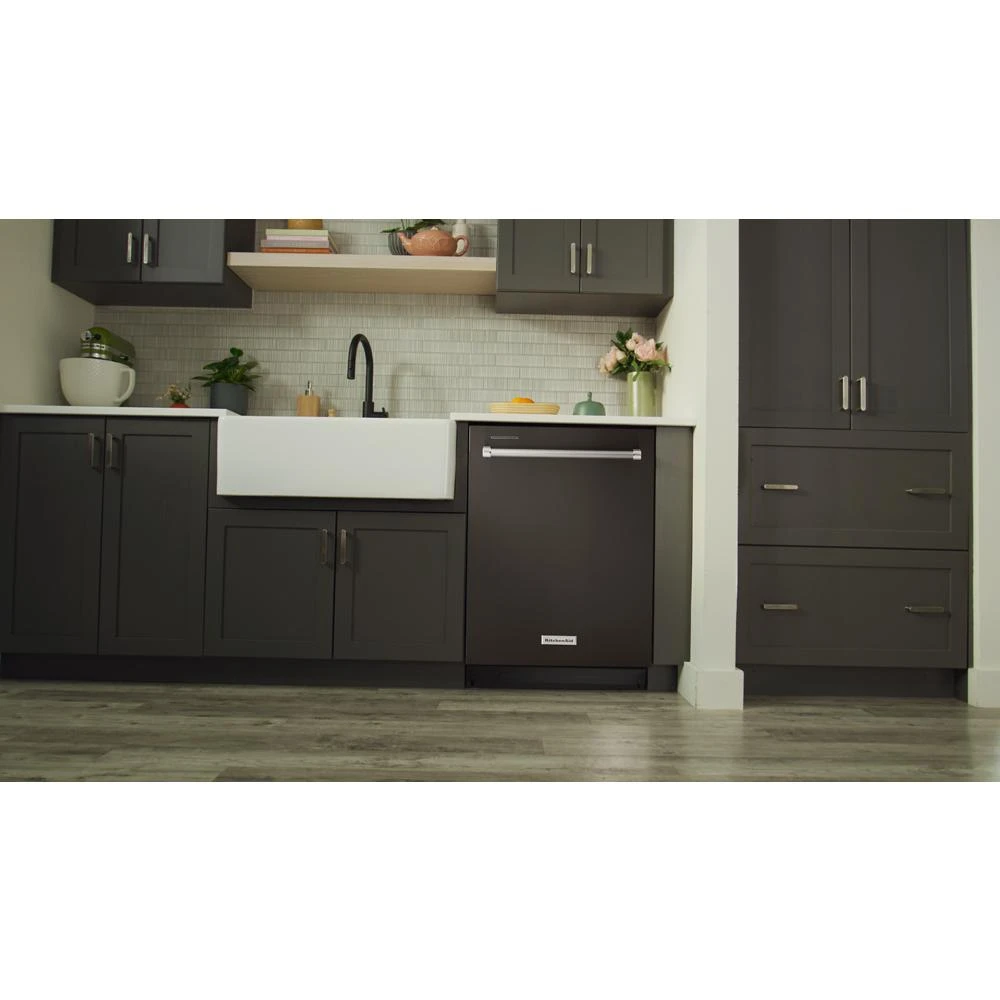 Third Level Jet Rack Dishwasher with 40+ Total Wash Jets, 41 dBA KDTE304RBS