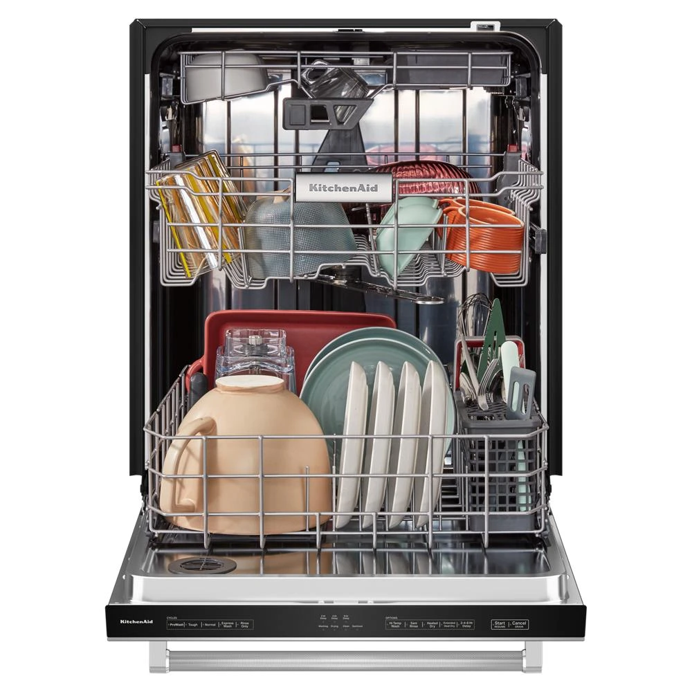 Third Level Jet Rack Dishwasher with 40+ Total Wash Jets, 41 dBA KDTE304RBS