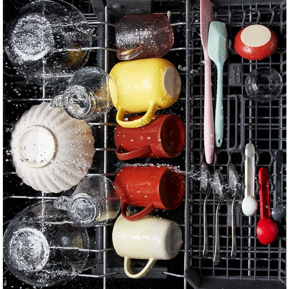 Third Level Jet Rack Dishwasher with 40+ Total Wash Jets, 41 dBA KDTE304RBS