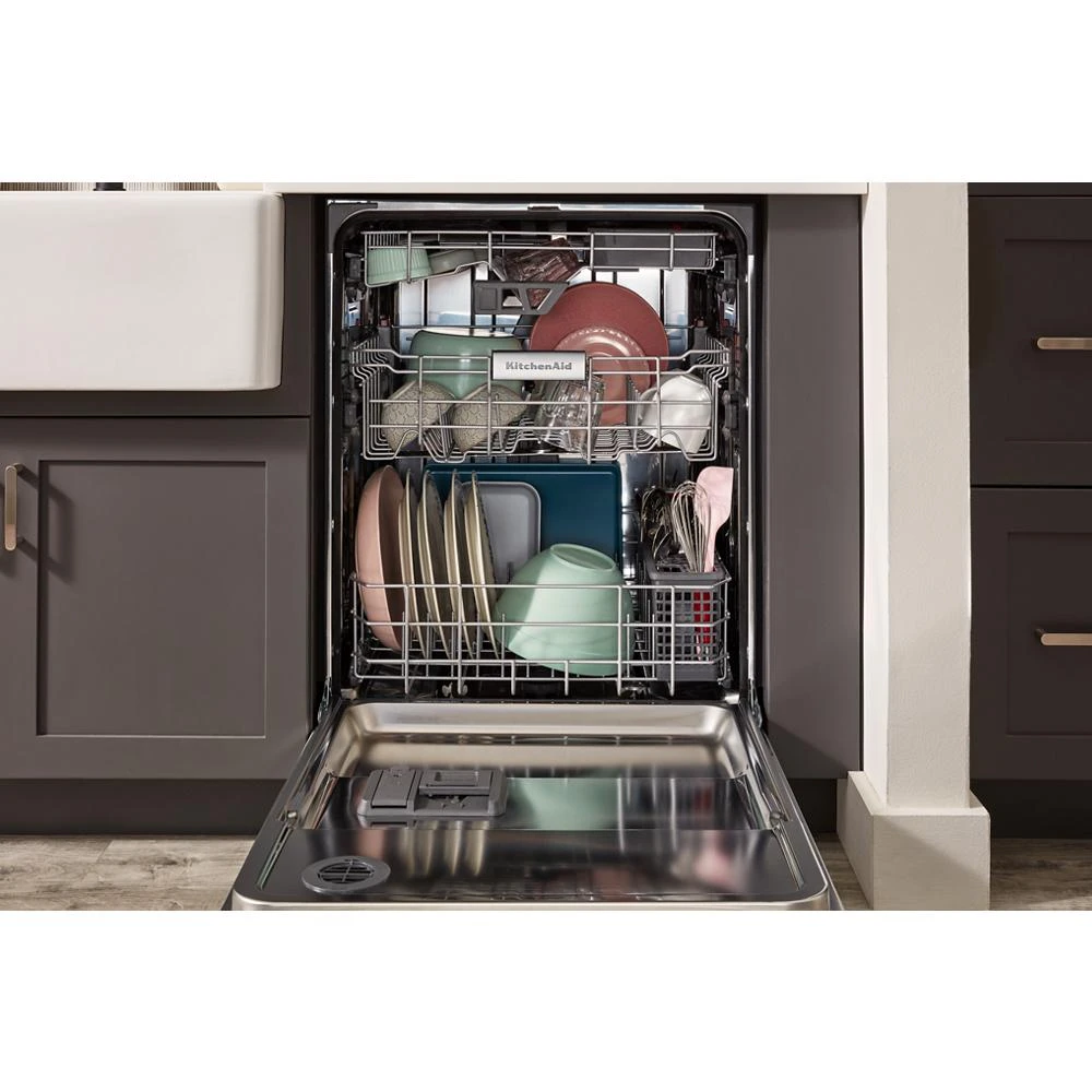 Third Level Jet Rack Dishwasher with 40+ Total Wash Jets, 41 dBA KDTE304RPS