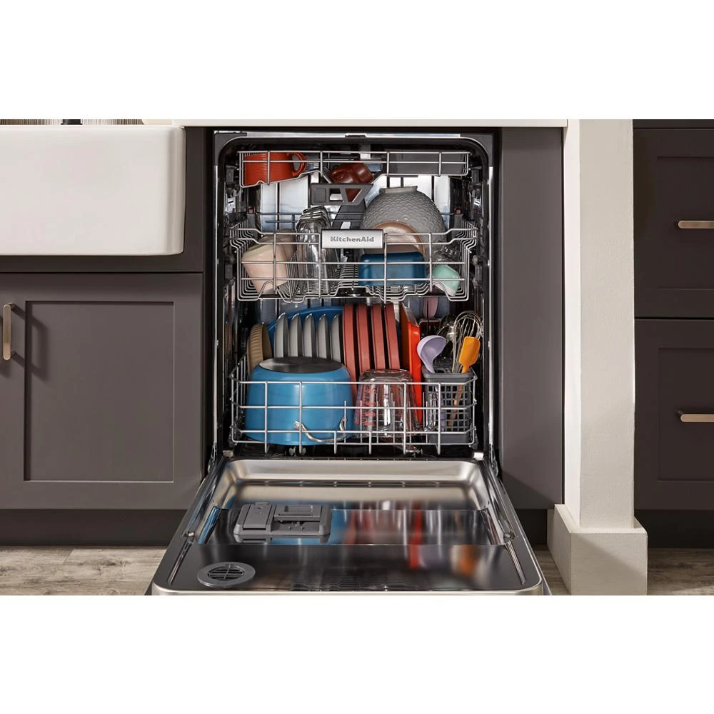 Third Level Jet Rack Dishwasher with 40+ Total Wash Jets, 41 dBA KDTE304RPS