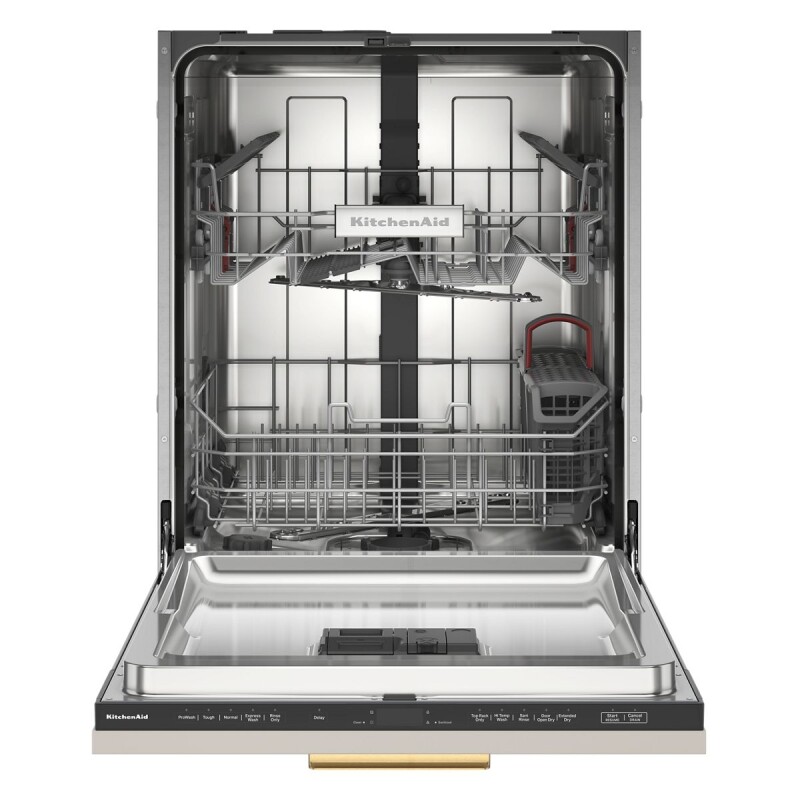 KitchenAid 44 dBA Two-Rack Flush Dishwasher with Door-Open Dry System Panel Ready KDTF324PPA Picture 1