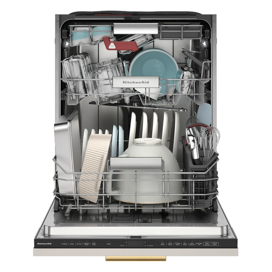 39 dBA Panel-Ready Flush-to-Cabinet Dishwasher with FreeFlex Fit Third Level Rack KDTF924PPA