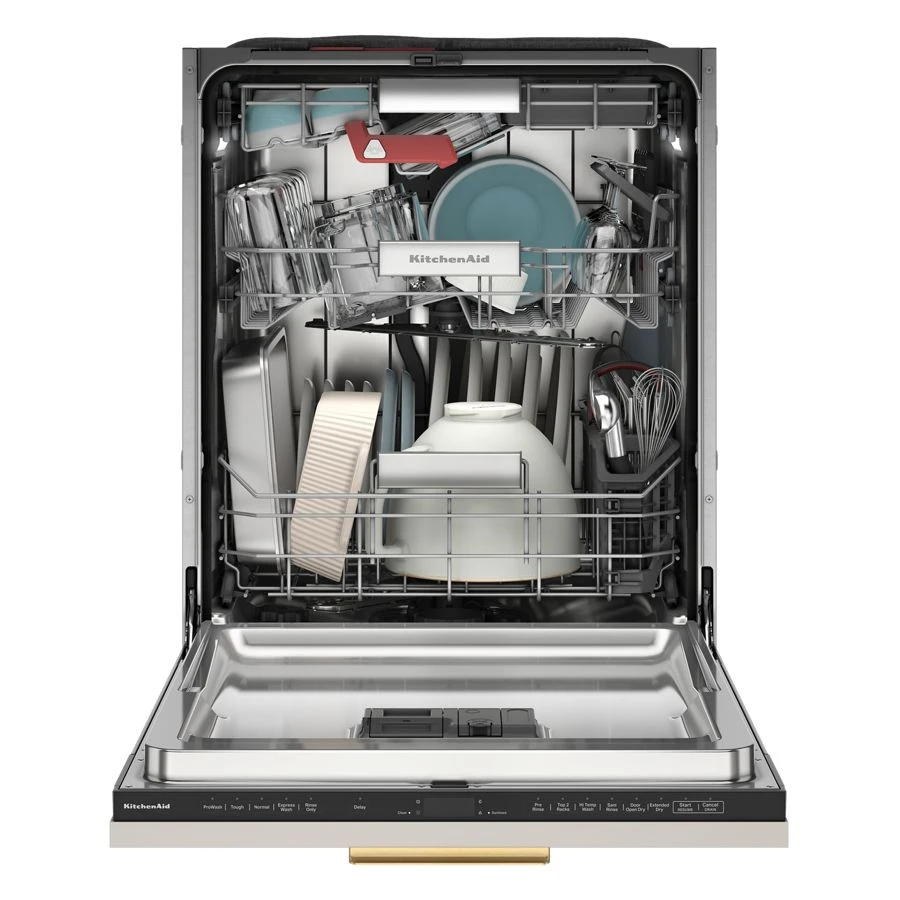 39 dBA Panel-Ready Flush-to-Cabinet Dishwasher with FreeFlex Fit Third Level Rack KDTF924PPA