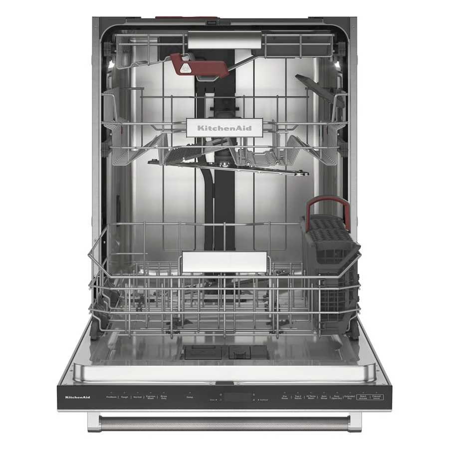 39 dBA PrintShield Finish Flush-to-Cabinet Dishwasher with FreeFlex™ Fit Third Level Rack KDTF924PPS