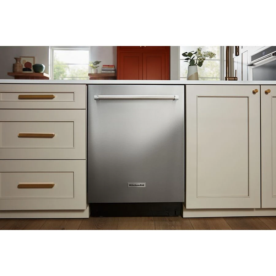 39 dBA PrintShield Finish Flush-to-Cabinet Dishwasher with FreeFlex™ Fit Third Level Rack KDTF924PPS