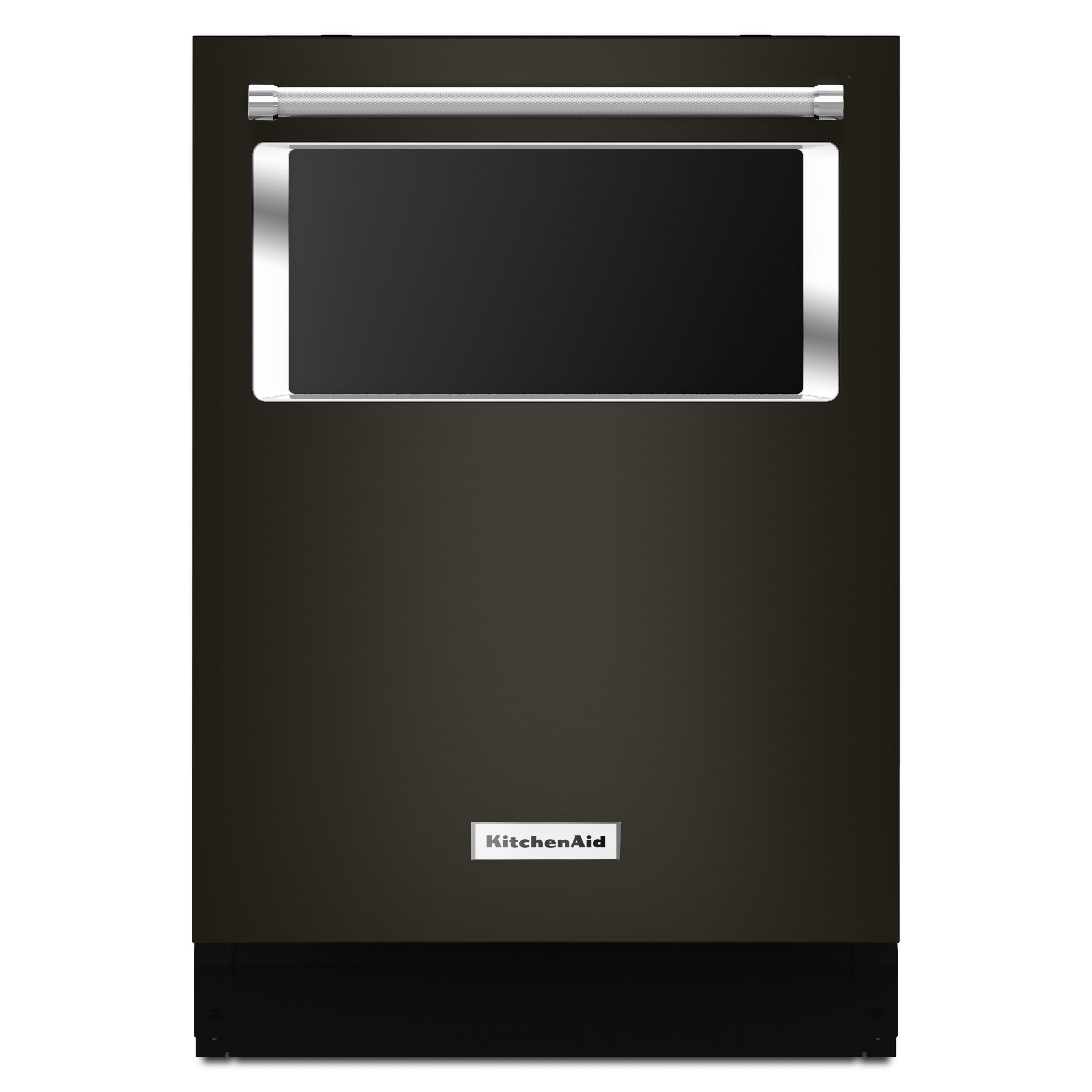 KitchenAid 44 dBA Dishwasher with Window and Lighted Interior - Black Stainless Steel with PrintShield(TM) Finish Black Stainless Steel with PrintShield™ Finish KDTM384EBS Picture 1